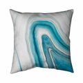 Fondo 20 x 20 in. Round Geode-Double Sided Print Indoor Pillow FO2794117